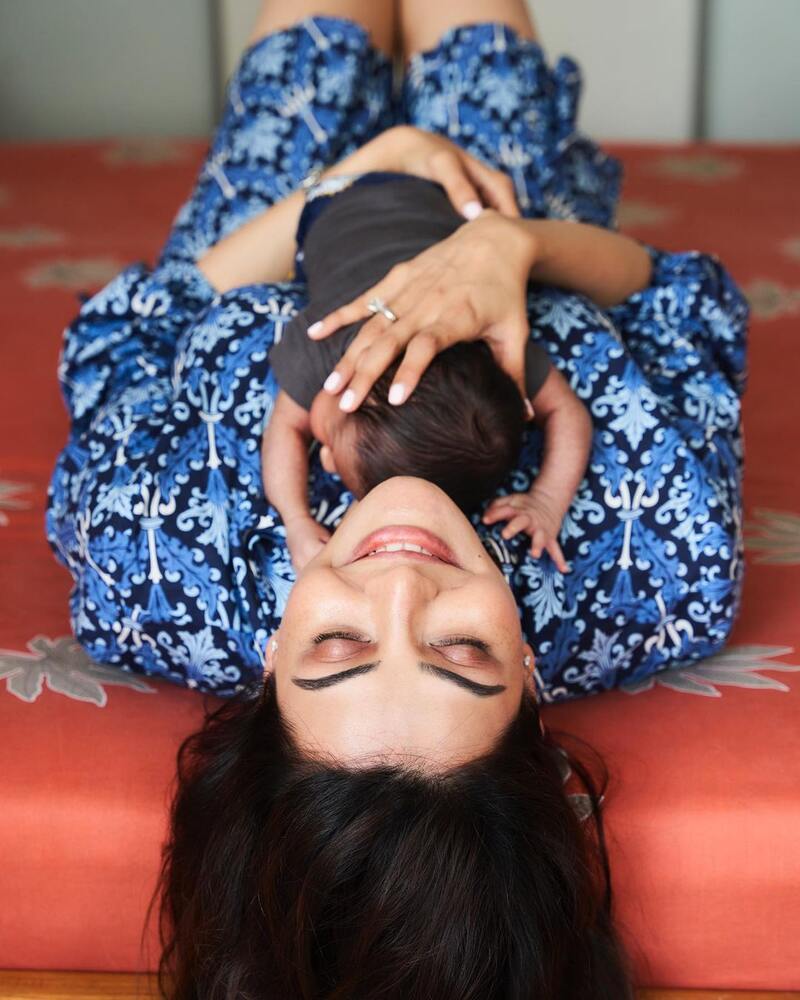 Kajal son neil photo update
