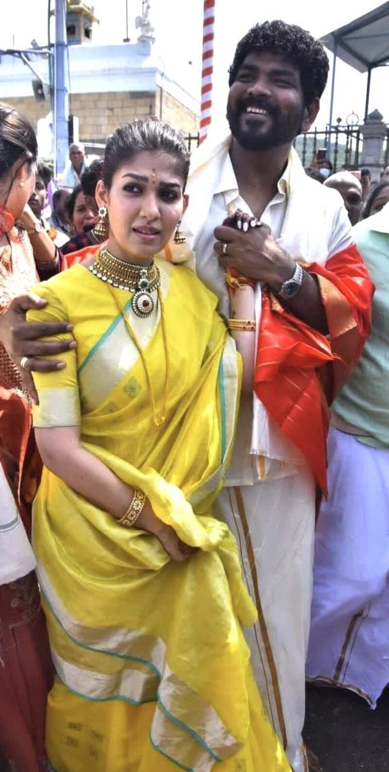 Vignesh shivan nayanthara tirupathi visit