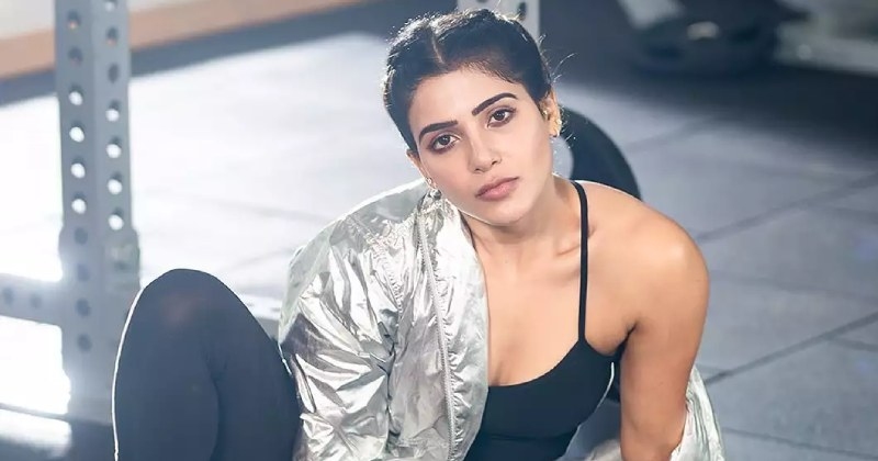 Samantha workout photo viral