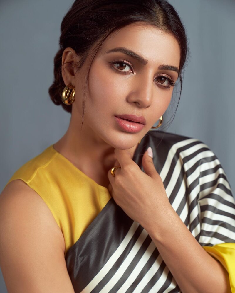 Samantha desi look photos viral