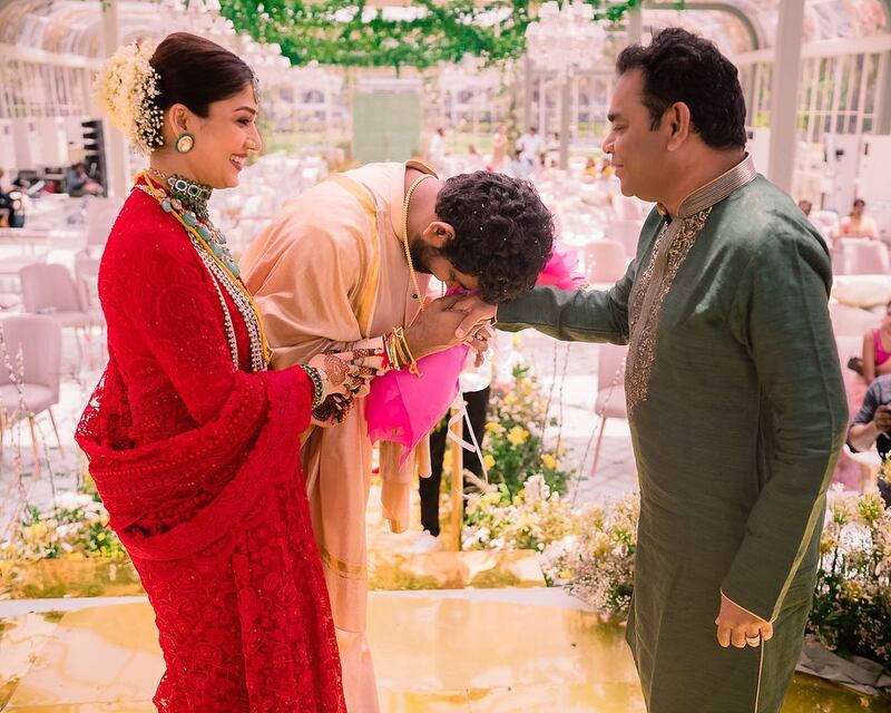 Anirudh at nayanthara wikki wedding