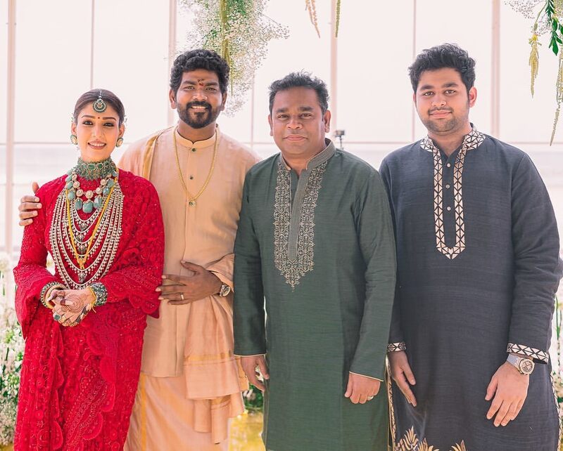 Anirudh at nayanthara wikki wedding