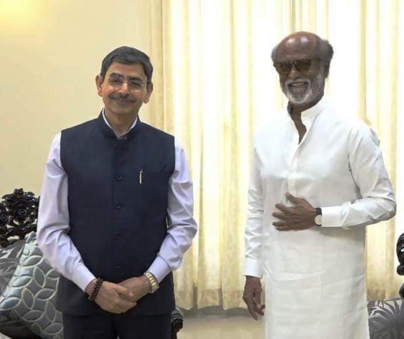 Rajini press meet