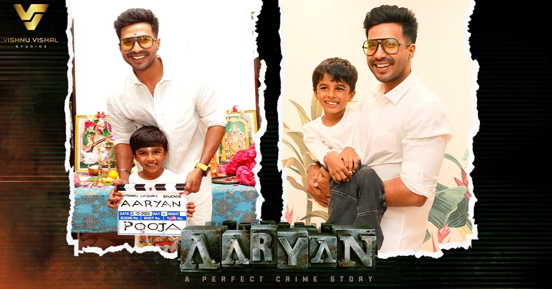 Aryan movie pooja stills viral