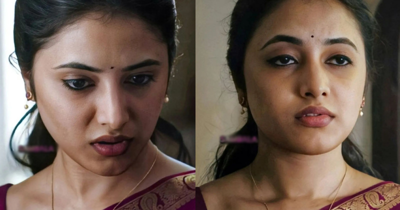 Priyanka mohan new hot in saree
