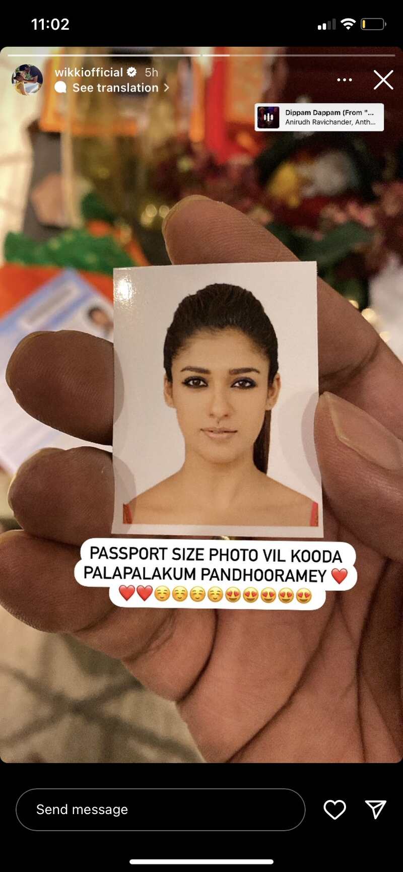 Vignesh shivan nayanthara latest photo viral