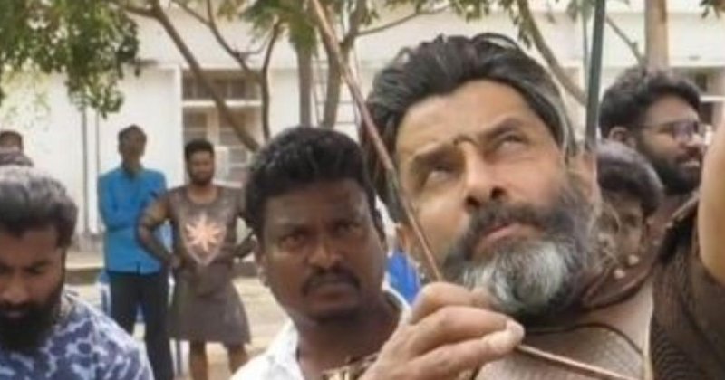 Ponnniyin selvan vikram getup leaked
