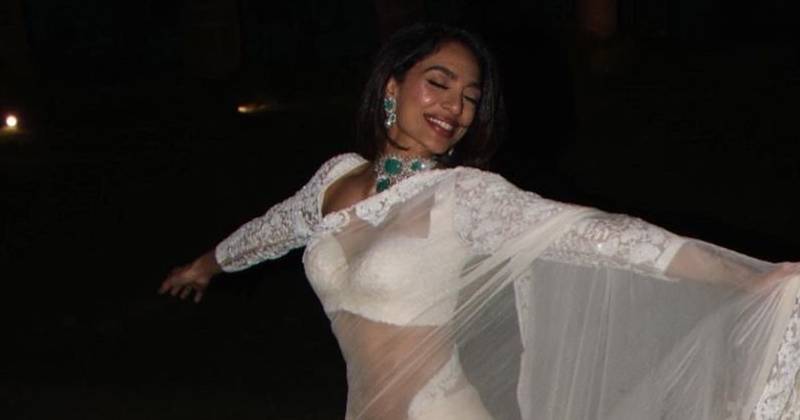 Sobhita latest in black