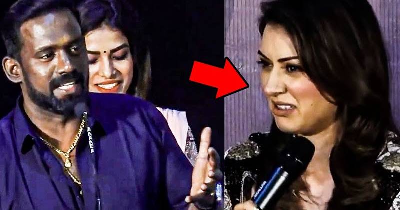Robo shankar speech on hansika