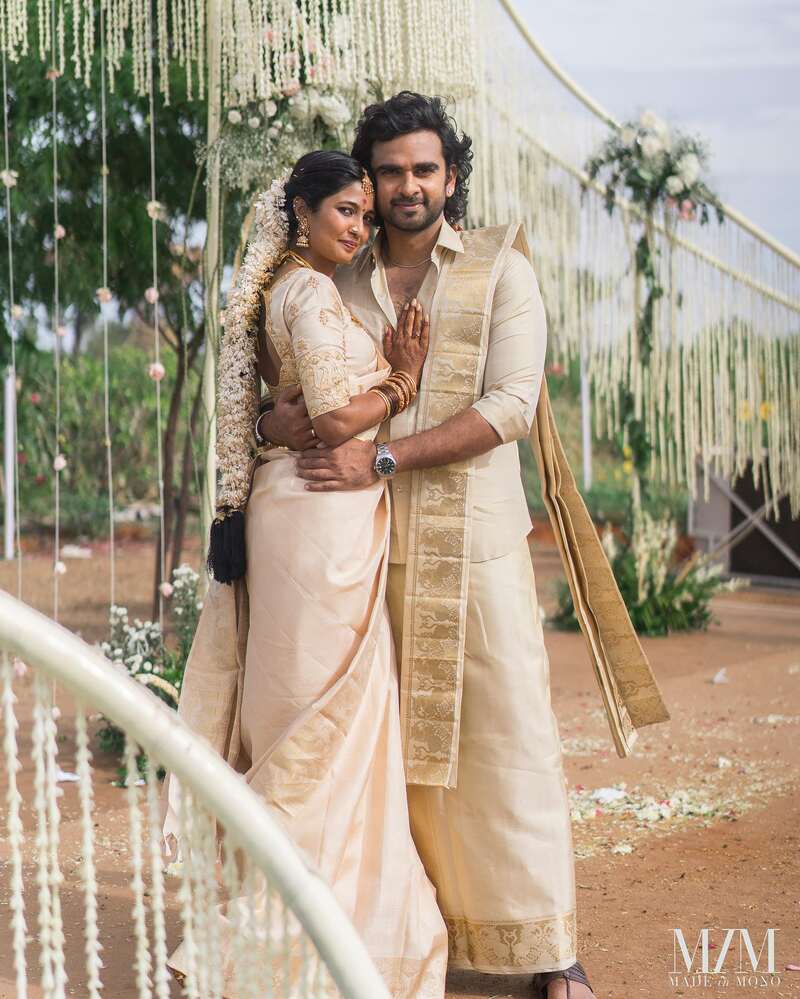 Ashokselvan keerthi pandian wedding photos