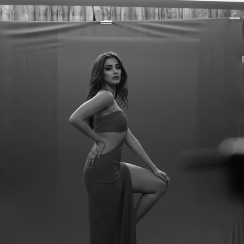 Pooja in black photoshoot