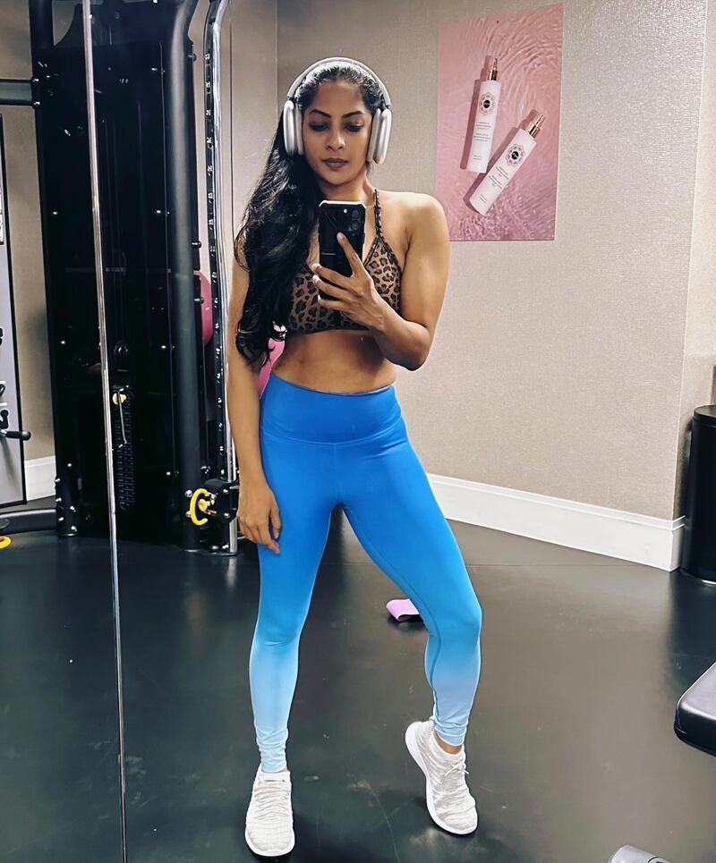 Sriya reddy recent gym clicks viral