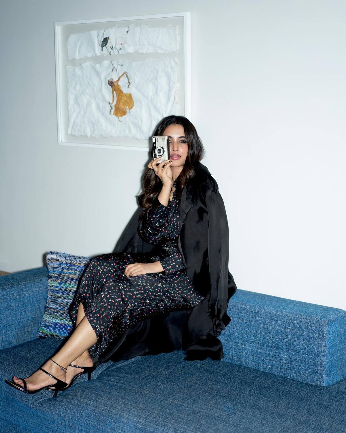 Priyanka mohan in blck dress new