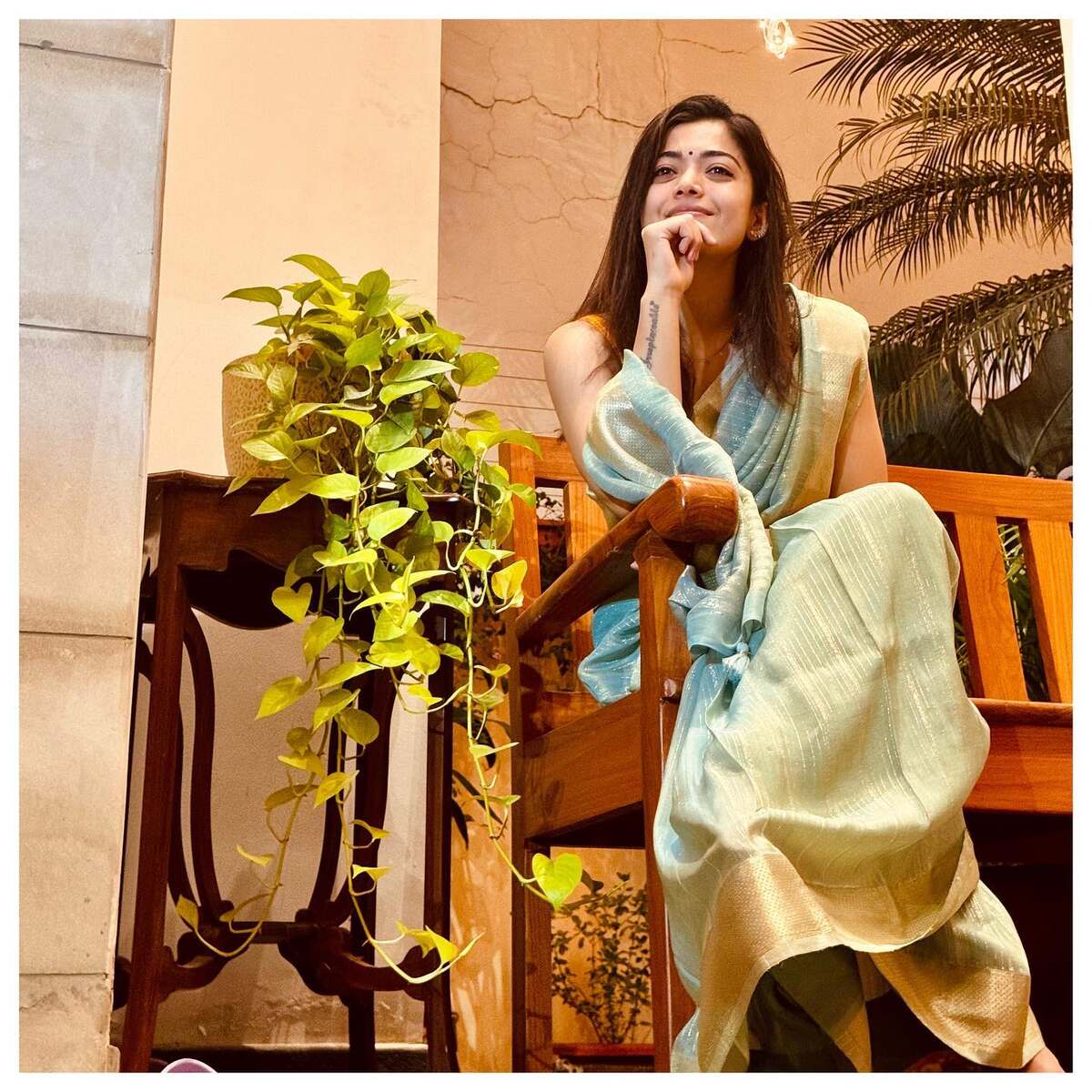 Rashmika mandanna in trowser