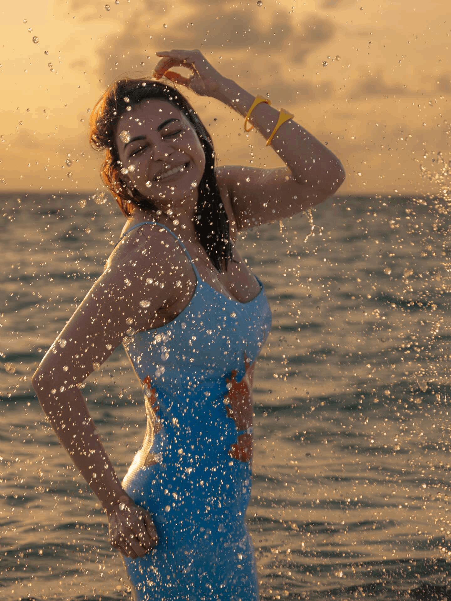 Kajalagarwal in maldives click