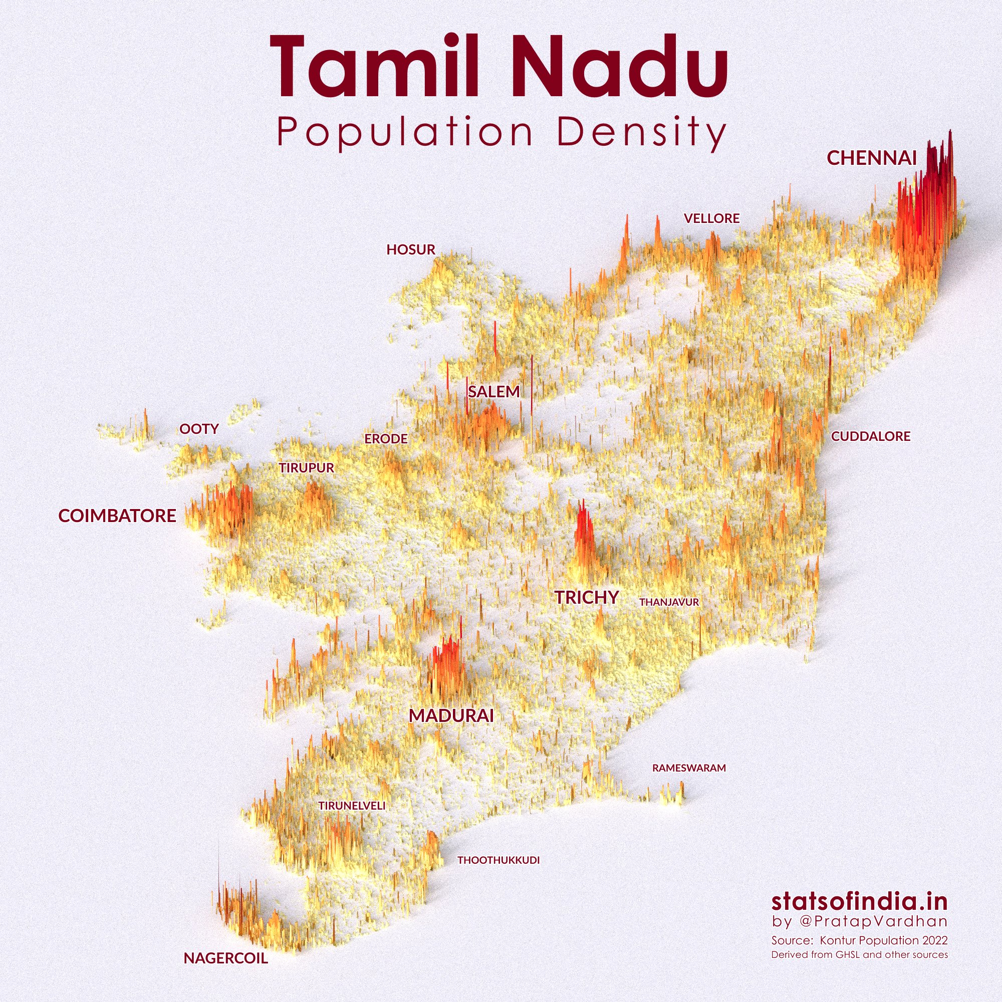 Man women population in tamilnadu