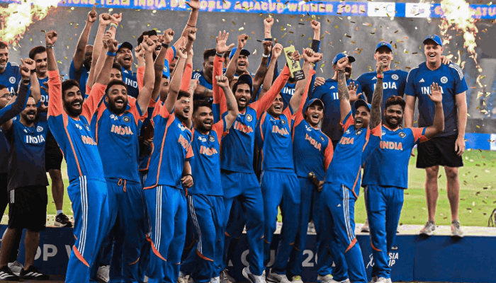 Asiacup celebration by team inida video