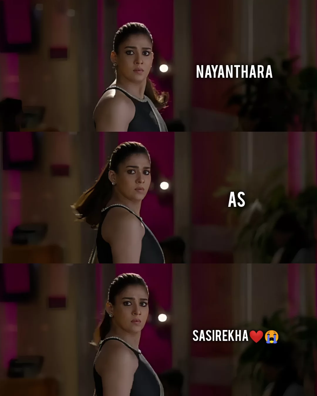 Manashankaravaraprasadgaru nayanthara vintage look meesaala pilla