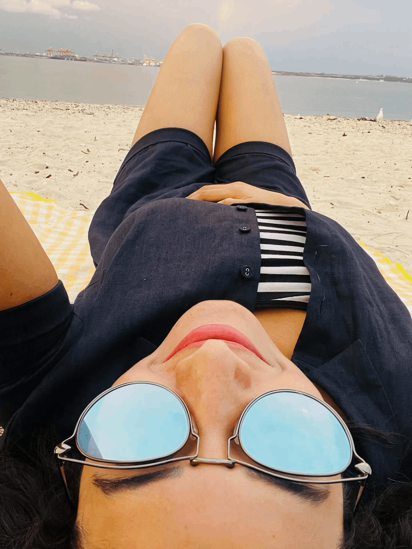 Priya bhavani shankar beach photos viral tamil actress