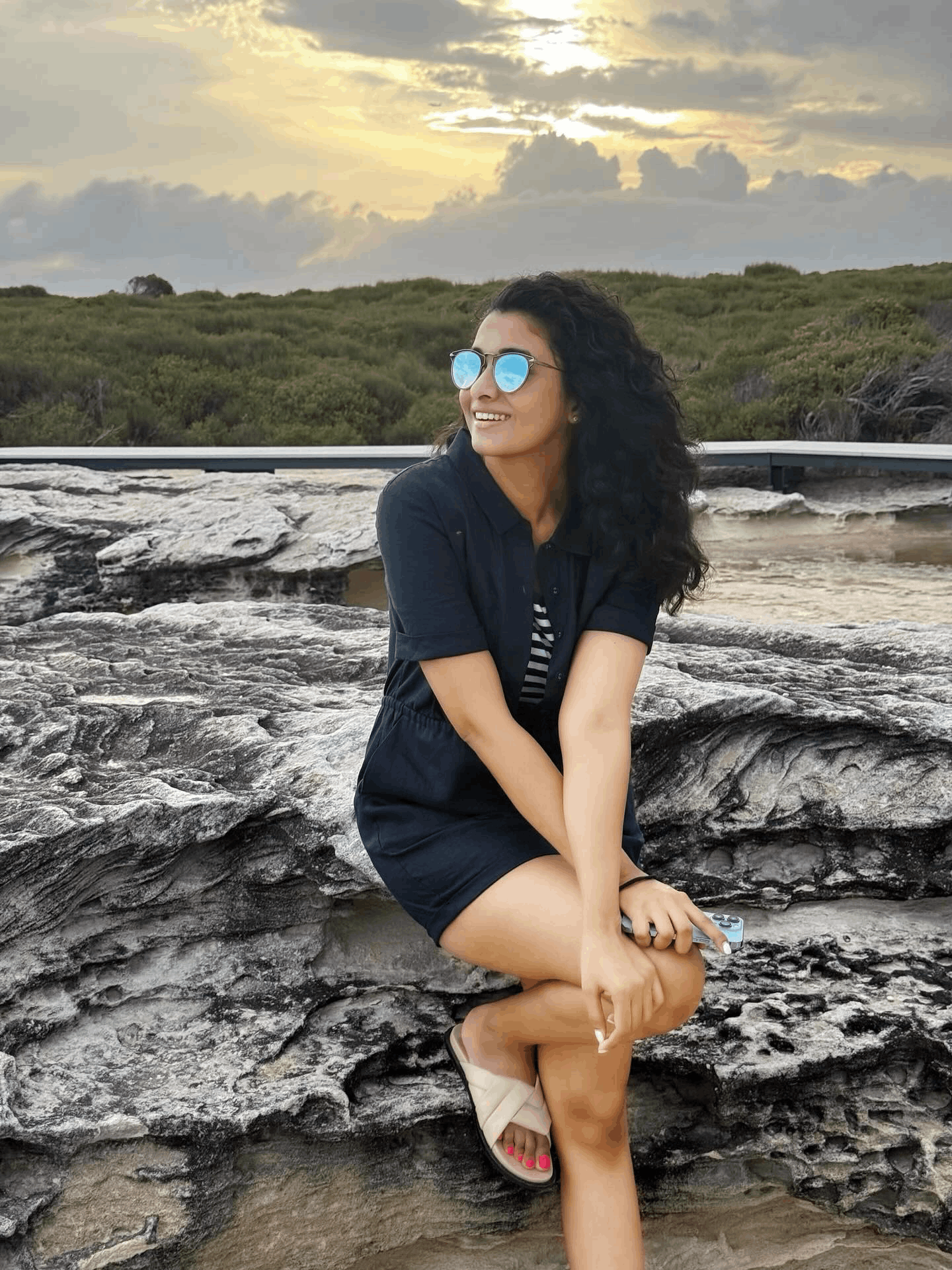 Priya bhavani shankar beach photos viral tamil actress