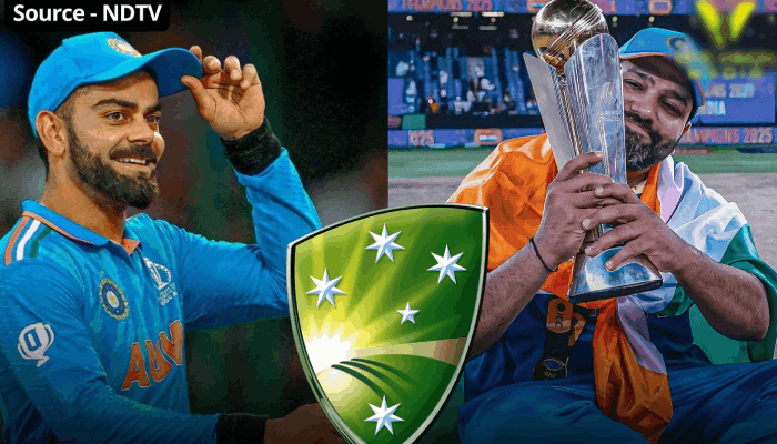 Rohit virat farewell india australia 2025 series