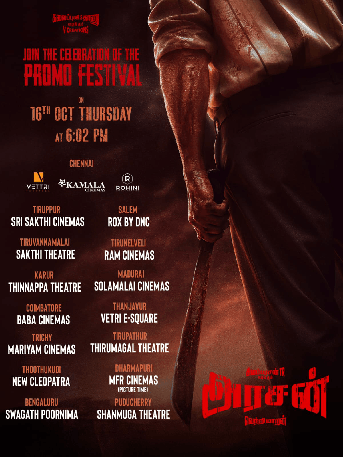 Arasan promo hype by str and vetrimaaran