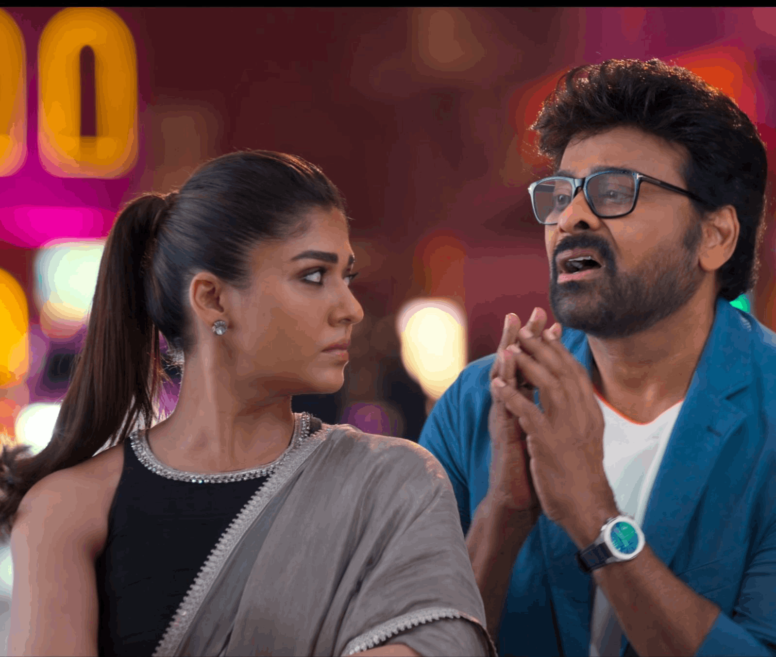 Nayanthara chiranjeevi romantic duet meesaala pilla