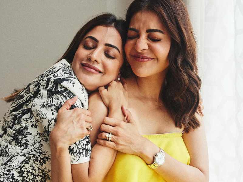 Kajal aggarwal nisha aggarwal twins tamil cinema