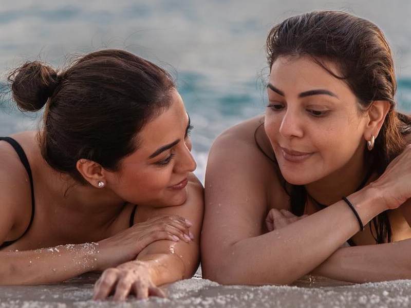 Kajal aggarwal nisha aggarwal twins tamil cinema