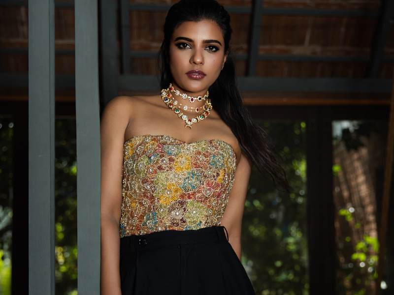 Aishwarya rajesh diwali look chennai actress