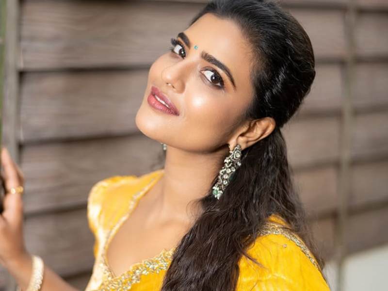 Aishwarya rajesh diwali look chennai actress