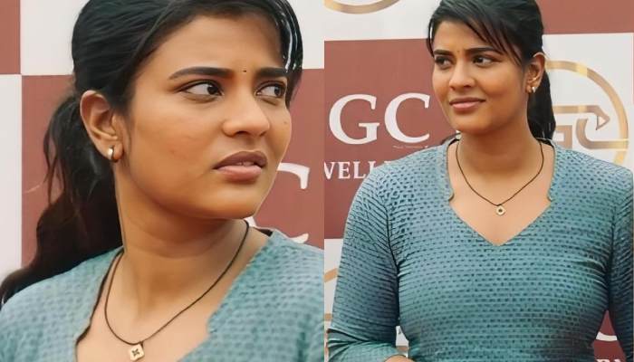 Aishwarya rajesh diwali look chennai actress