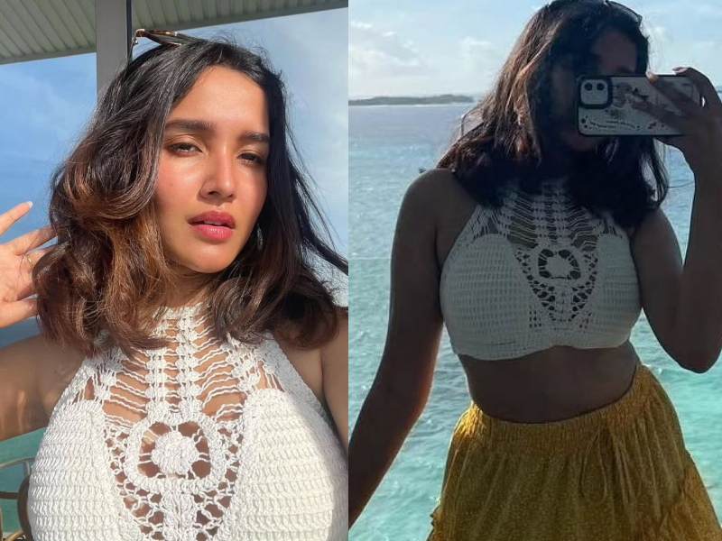Anikha surendran tamil malayalam heroine beach photo ajith movie girl