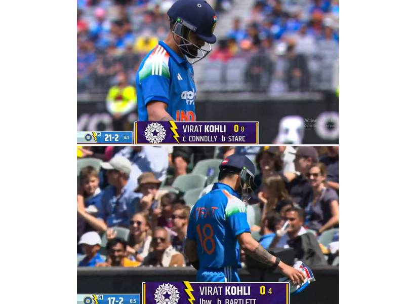 Virat kohli farewell adelaide india vs australia odi