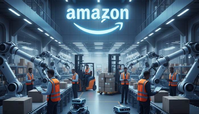 Amazon robotics automation 600000 jobs future tamil