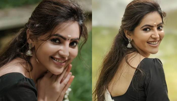Athulya ravi diesel movie event black dress