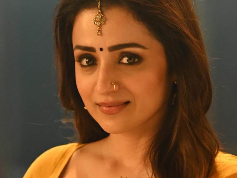 Trisha krishnan puppy workout viral video