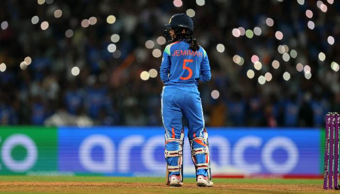 Jemimah rodrigues india women win wodc semi final trending news