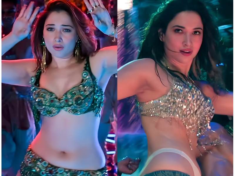 Amannaah bhatia bts new movie dance tamil cinema