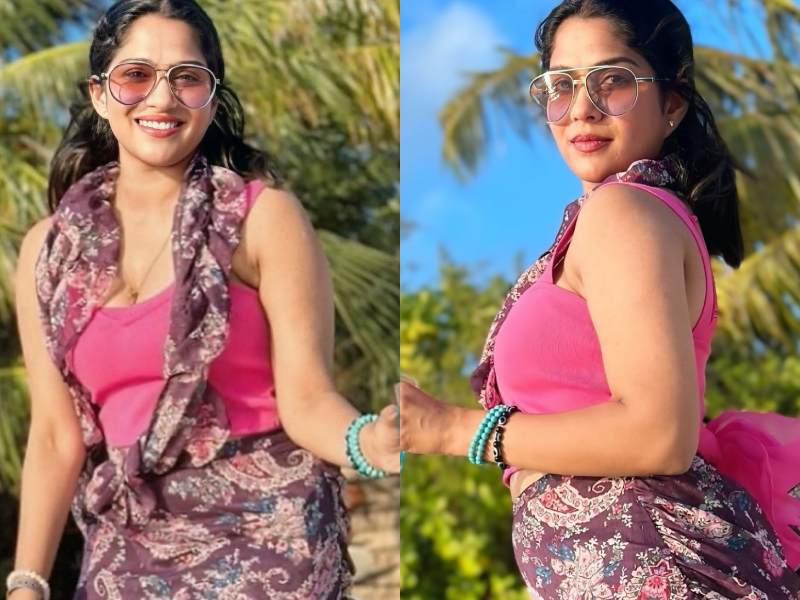 Bali swasika tamil actress holiday