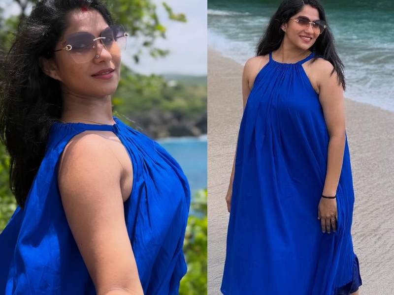 Bali swasika tamil actress holiday