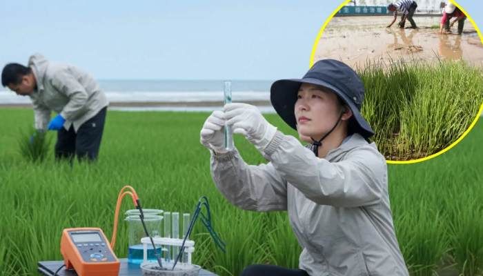China seawater rice vs india agriculture future