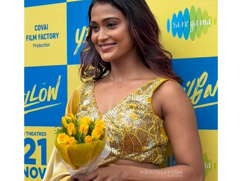 Poornima ravi yellow movie soft glam bts