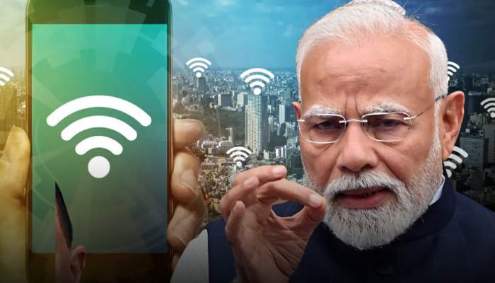 Pm wani 6 rupees wifi india