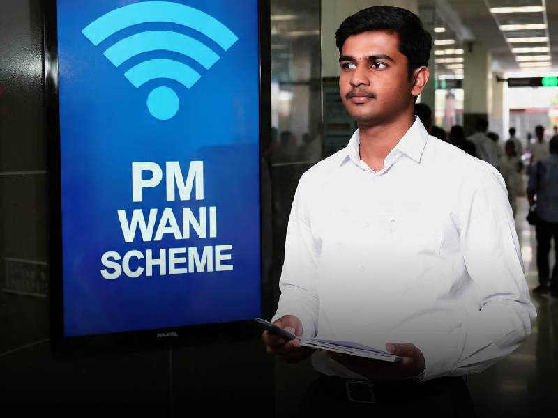 Pm wani 6 rupees wifi india