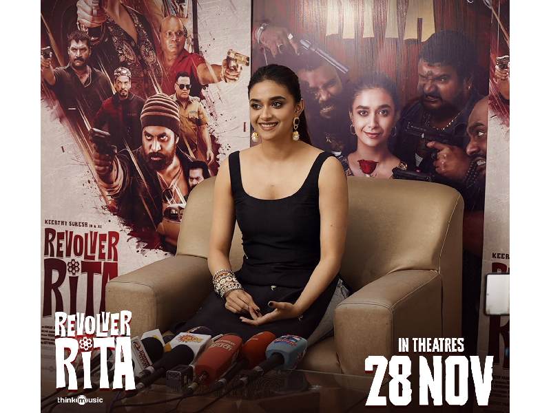 Revolver rita keerthy suresh promotions