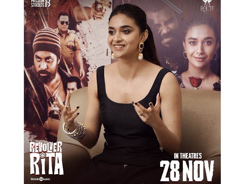 Revolver rita keerthy suresh promotions