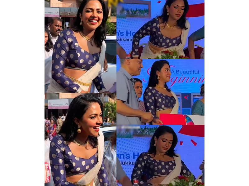 Amala paul kinder hospital aranmula inauguration