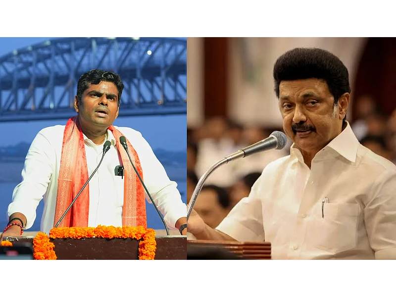 Annamalai slams dmk critiques vijay