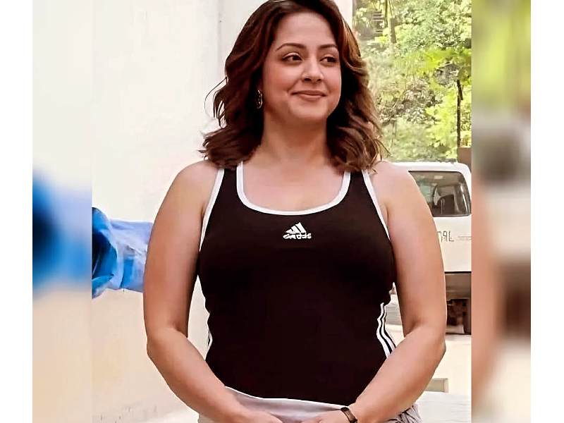 Jyotika viral workout video kollywood comeback